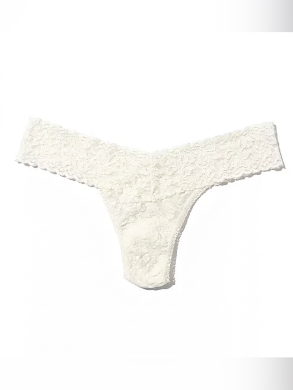 Hanky Panky Signature Lace Low Rise Single Pack Thong Underwear One Size NWT